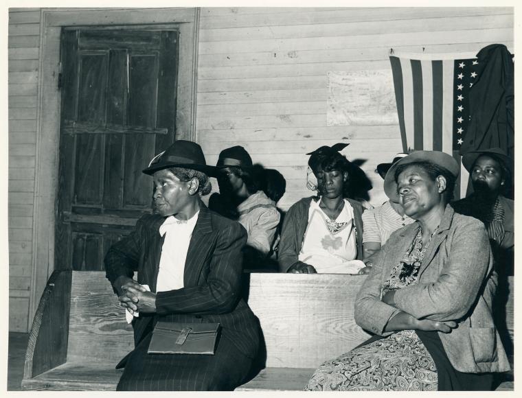 Jack Delano, During the church service at a Negro church in Heard County, Georgia, April 1941. Farm Security Administration Collection / Schomburg Center for Research in Black Culture / Photographs and Prints Division